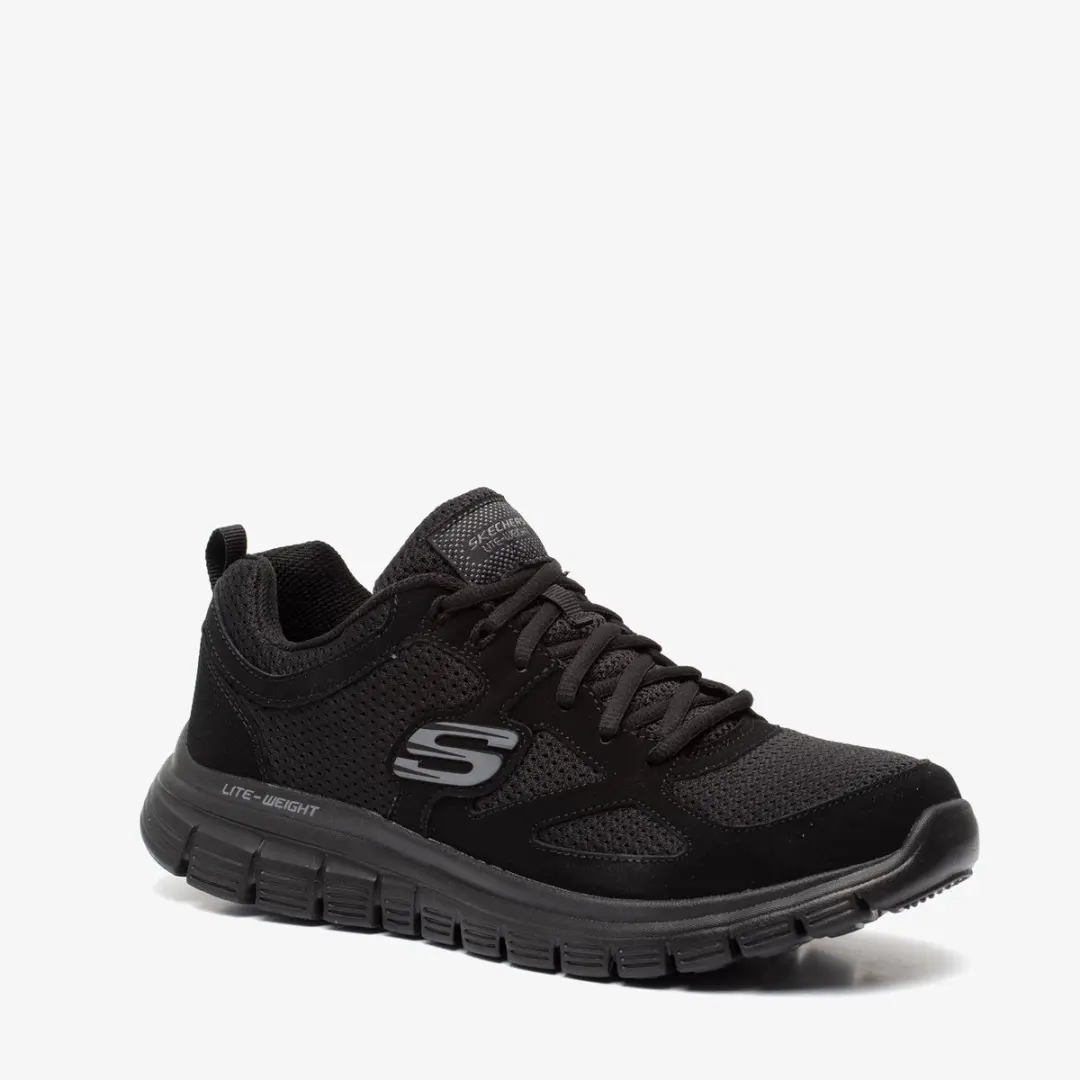 Skechers Heren Sneakers Zwart Maat 41