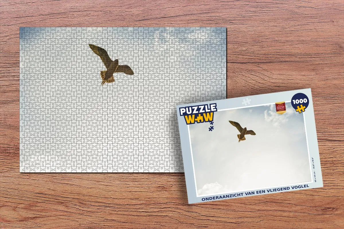 PuzzleWow Legpuzzel 1000 Stuks - Multicolor