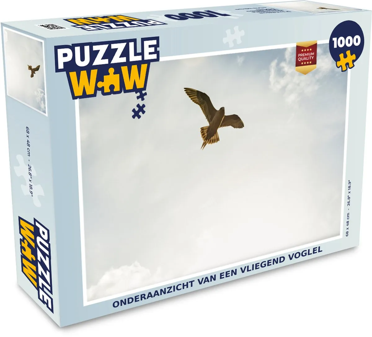 PuzzleWow Legpuzzel 1000 Stuks - Multicolor