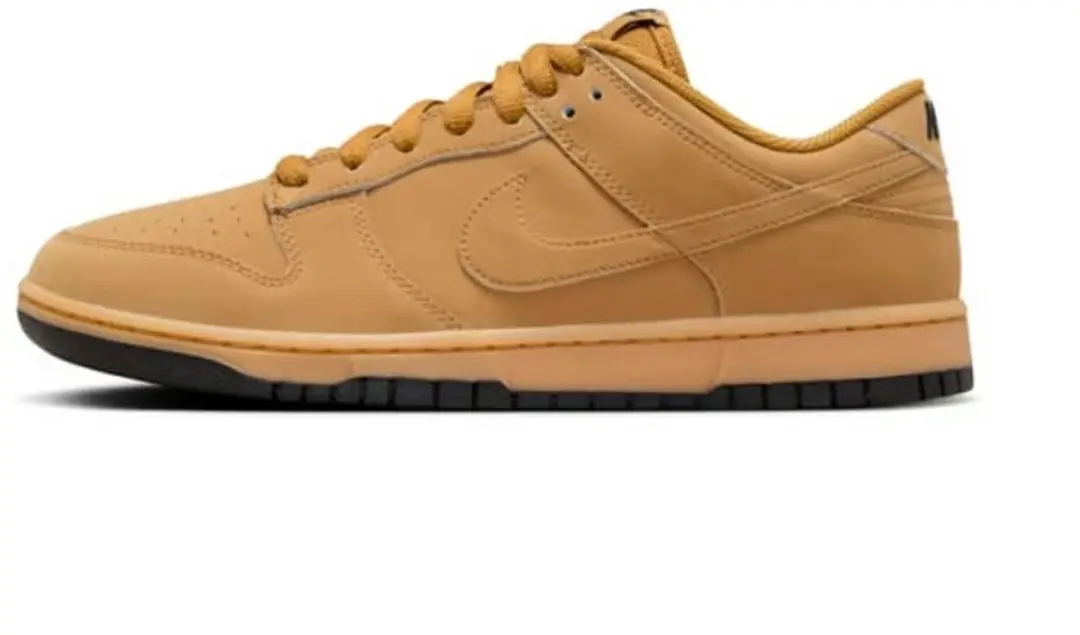 Nike Dunk Low Retro SE DUNK LOW RETRO SE Wheat/Gum Yellow/Black/Wheat maat 40