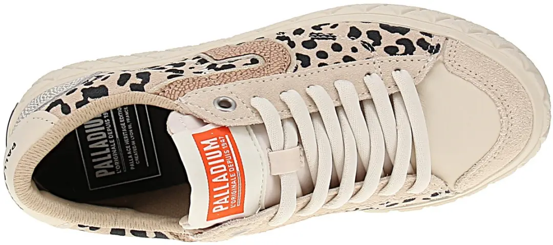 Palladium Ace Lo Mix Wild S Damestrainers 37 - Beige - afbeelding 3 van 6
