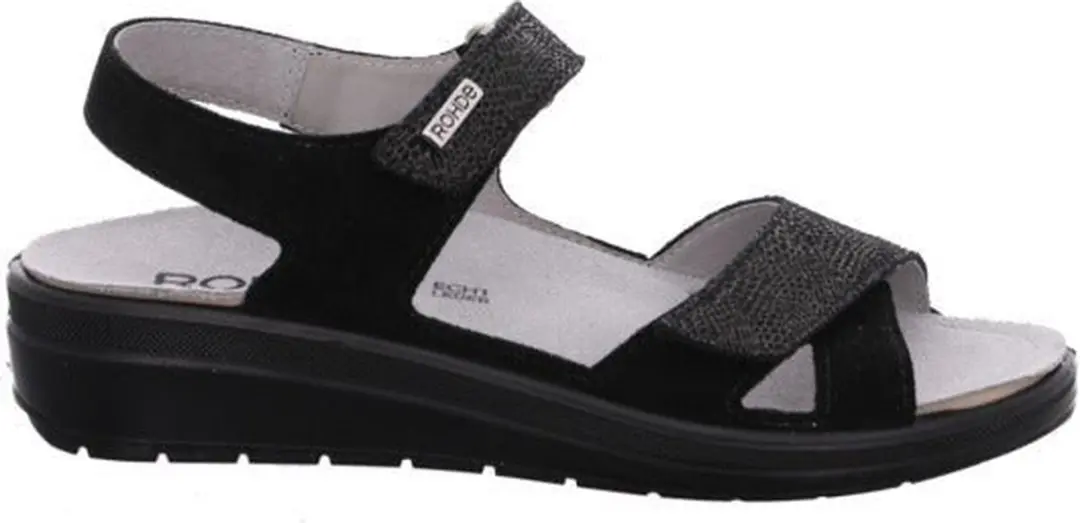 Rohde Rivella Heren Sandalen - Zwart - 40 - afbeelding 5 van 6