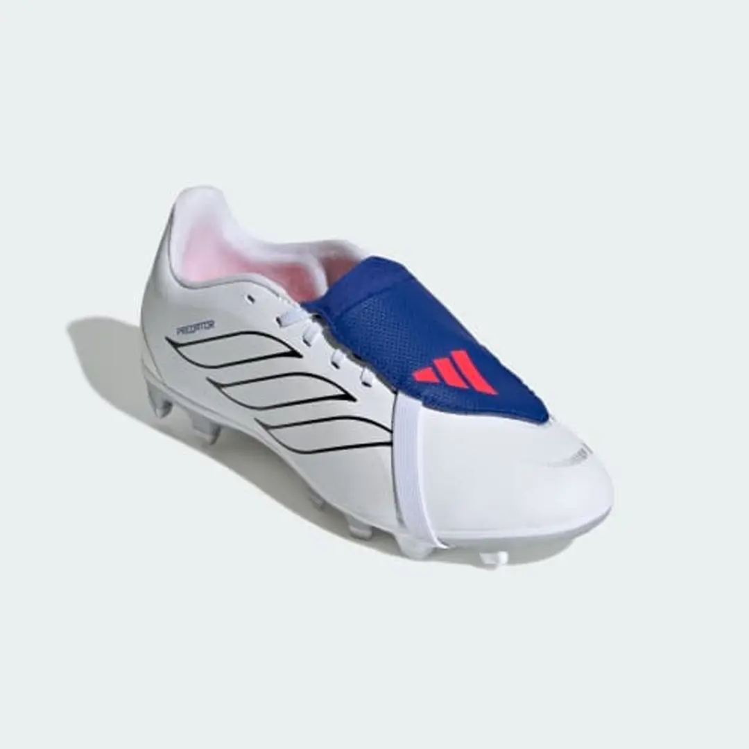 adidas Predator Club FG/MG Schoenen - KI8896 - Blauw/Wit/Zwart - afbeelding 3 van 6