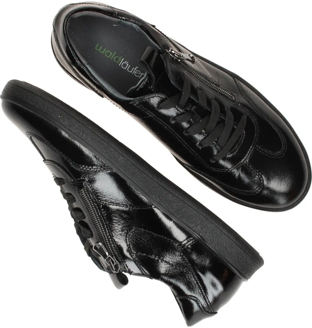 Wäldlaufer Daisy Veterschoenen Dames - Zwart - 40½