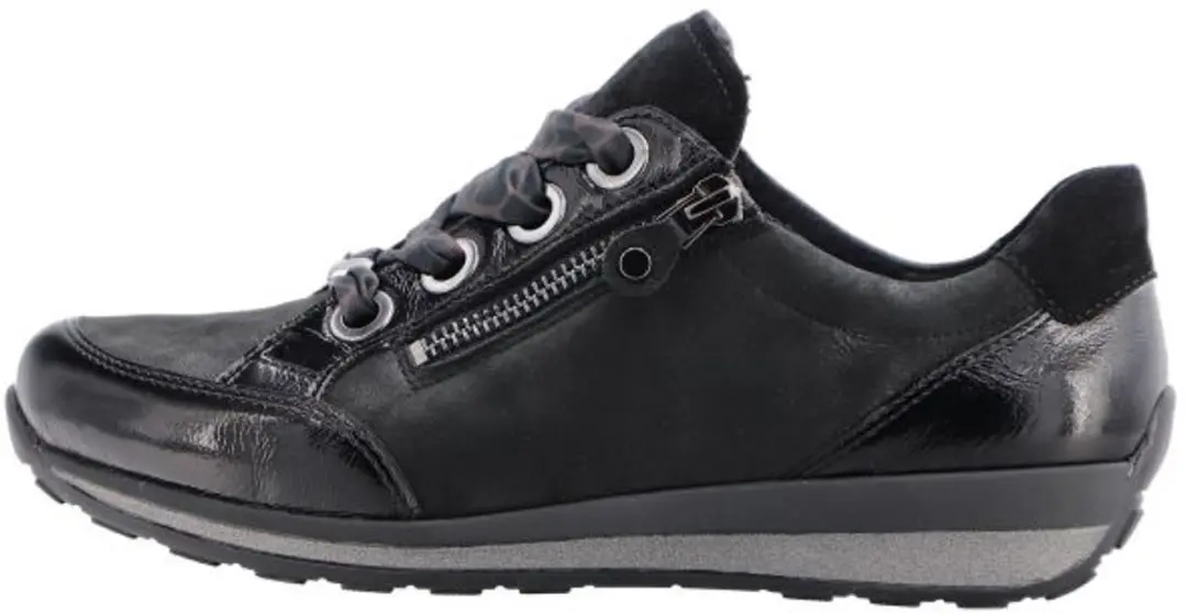 Ara Osaka Highsoft Dames Sneakers - Zwart - afbeelding 6 van 6