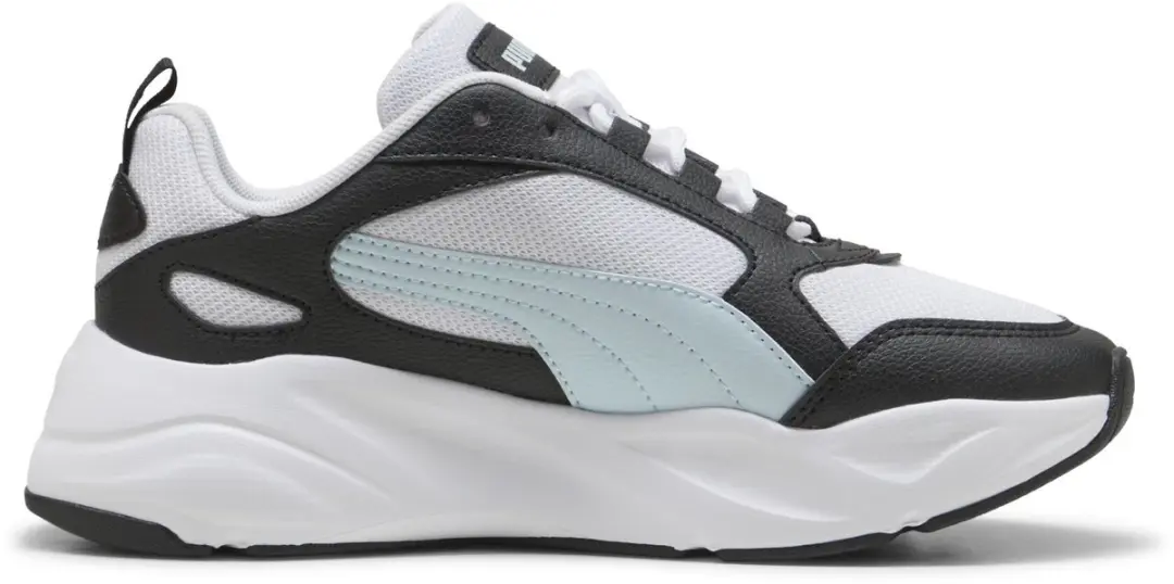 PUMA Cassia 20 Sportschoenen - 38.5 - Wit/Aqua Glow/Zwart - afbeelding 5 van 6