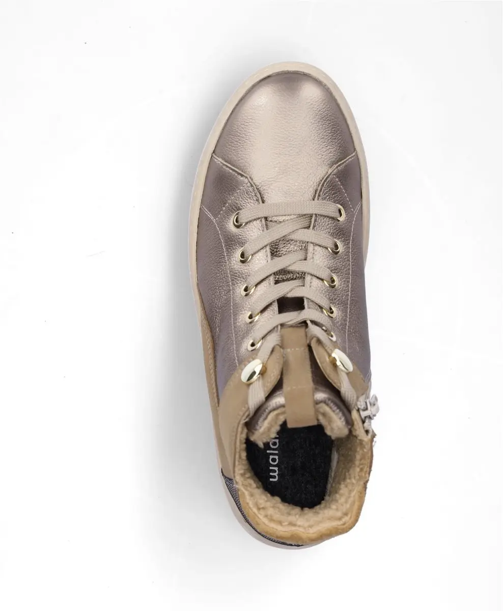Dames Veterschoenen Waldlaufer 941804-400-212 Brons - Maat 6½ - afbeelding 5 van 6