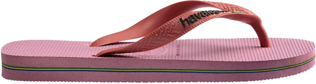 Havaianas Brasil Logo Teenslipper - Roze - 37/38