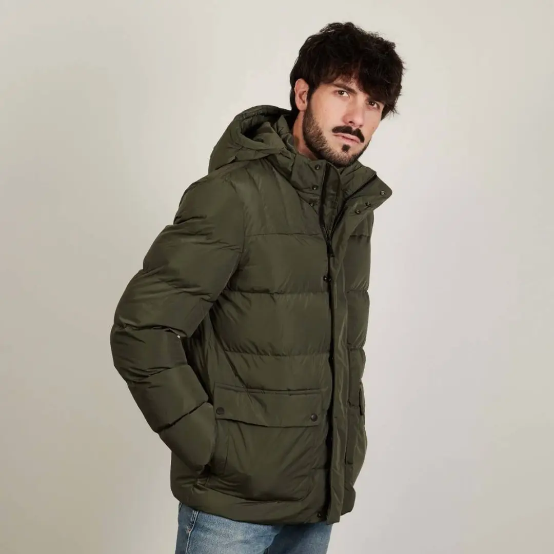 GEOX MHILSTONE SHORT JKT Groen 56 EU