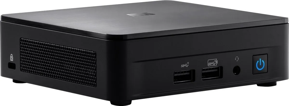 ASUS NUC 12 Pro RNUC12WSKI700002I Barebone Mini-PC - i7 1260P - 1TB - Zwart