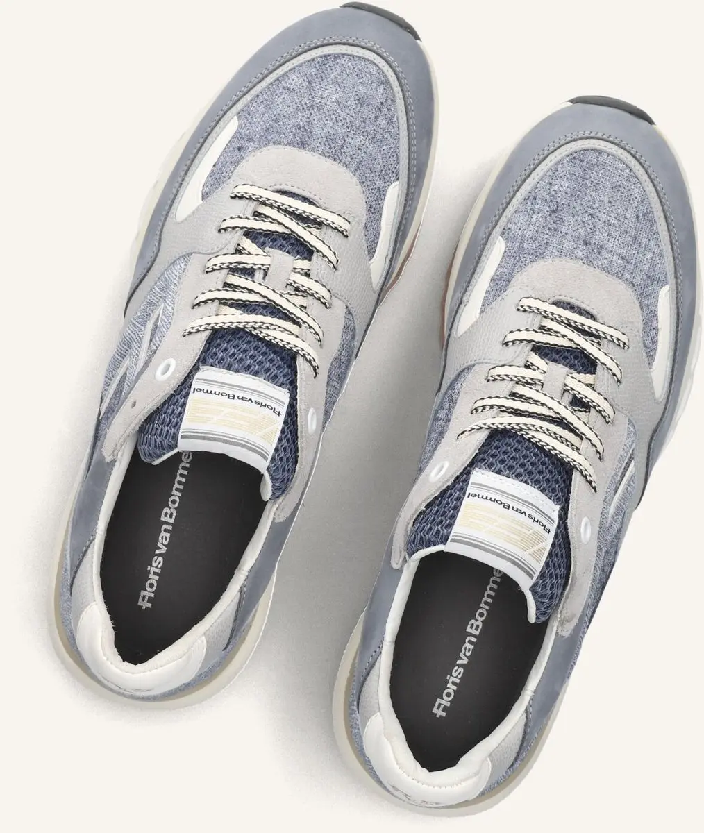 Floris van Bommel De Treener Sfm-10154 Sneakers - Blauw - Maat 44⅔ - afbeelding 4 van 6