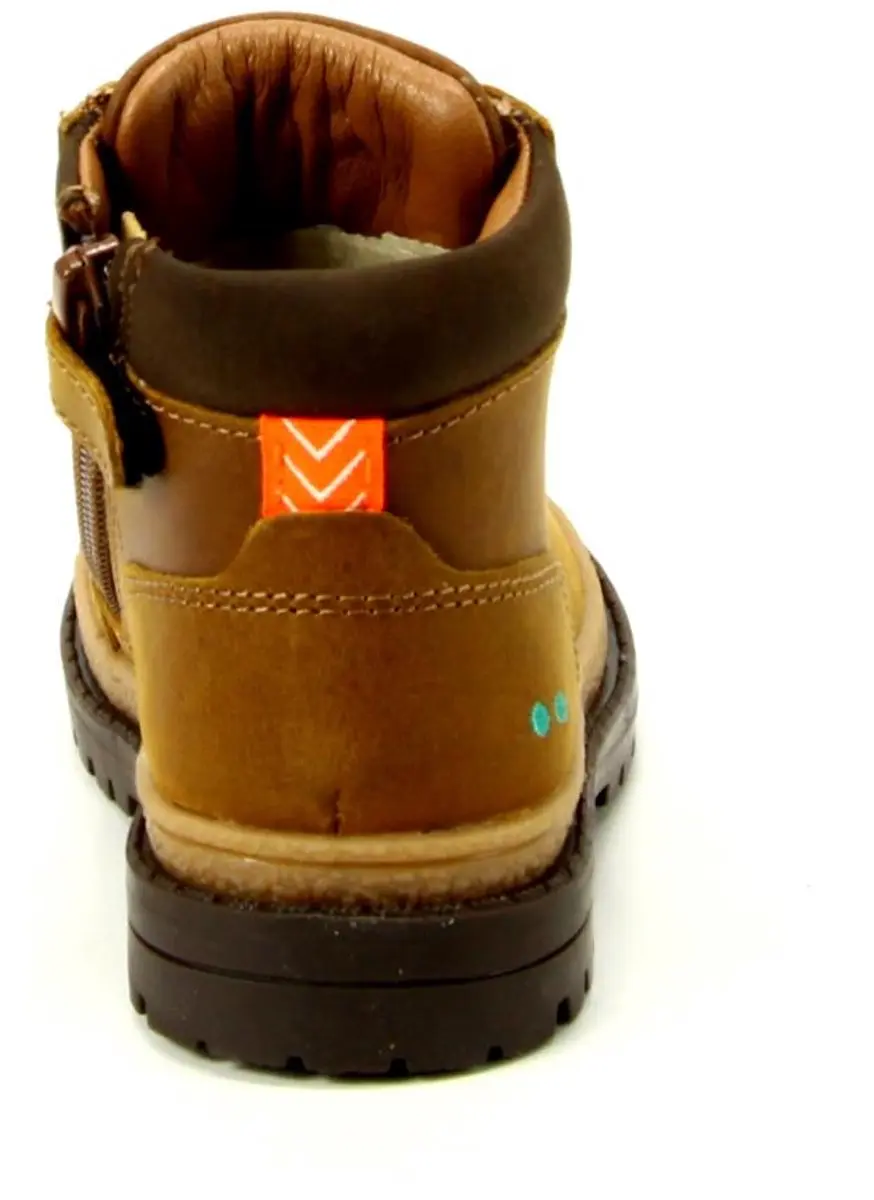 BunniesJR Jongens Veterschoenen 226731-513 - Maat 25 - Bruin - afbeelding 2 van 5