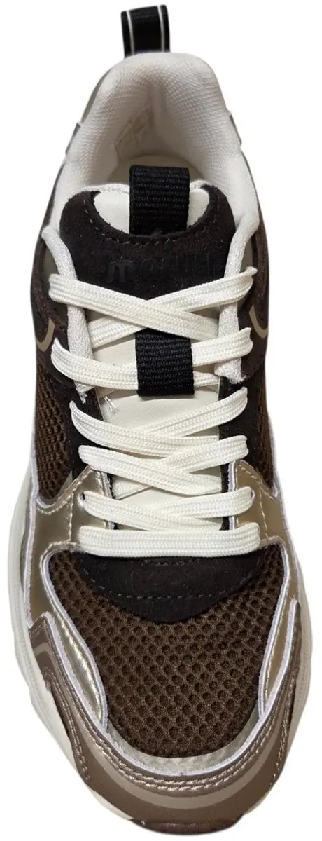 Maruti Novi Lage Sneakers Donkerbruin - Maat 38 - afbeelding 4 van 6