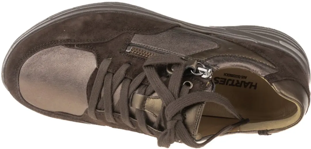 Hartjes Katy Shoe 162.2602 Dames Veterschoenen - Donkerbruin - afbeelding 5 van 6