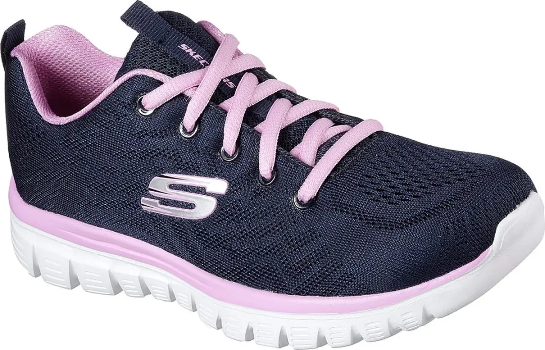 Skechers Graceful Get Connected Sneakers - Blauw - afbeelding 3 van 6