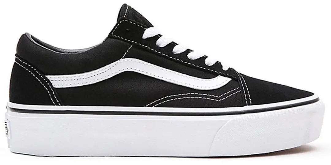 Vans Old Skool FTW Platform Sneaker - 44 - Zwart - afbeelding 6 van 6