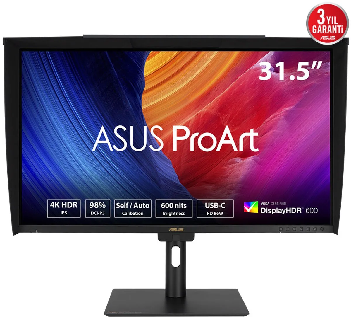 ASUS ProArt PA32UCE Monitor 4K 32 inch - USB-C 96W