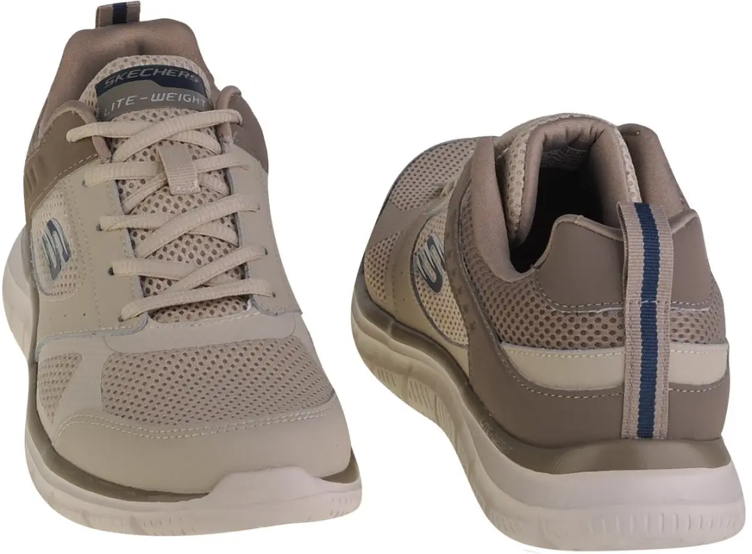 Skechers Track-Syntac Sneakers 42.5 - Beige - afbeelding 5 van 5