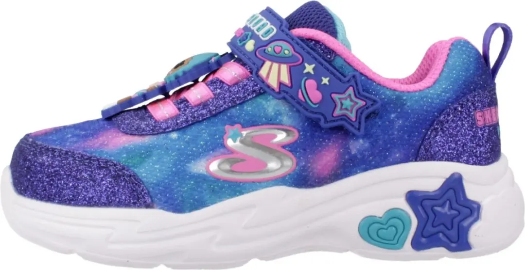 Skechers Snuggle Sneaks 302214N-NVMT Sneakers - Marineblauw