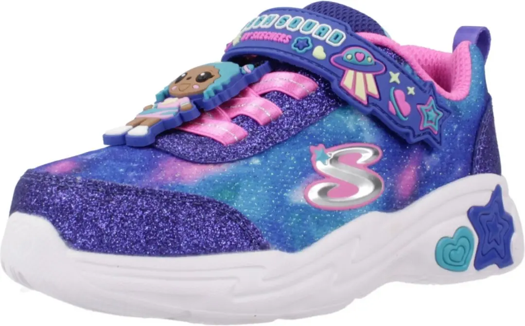 Skechers Snuggle Sneaks 302214N-NVMT Sneakers - Marineblauw