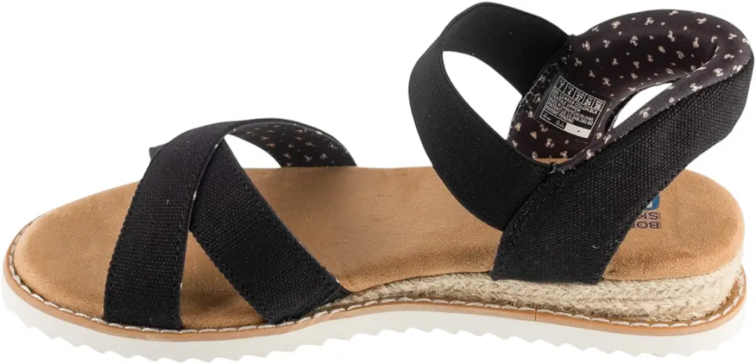 Skechers Desert Kiss-Golden Lily Sandalen 37.5 - Zwart - afbeelding 2 van 5