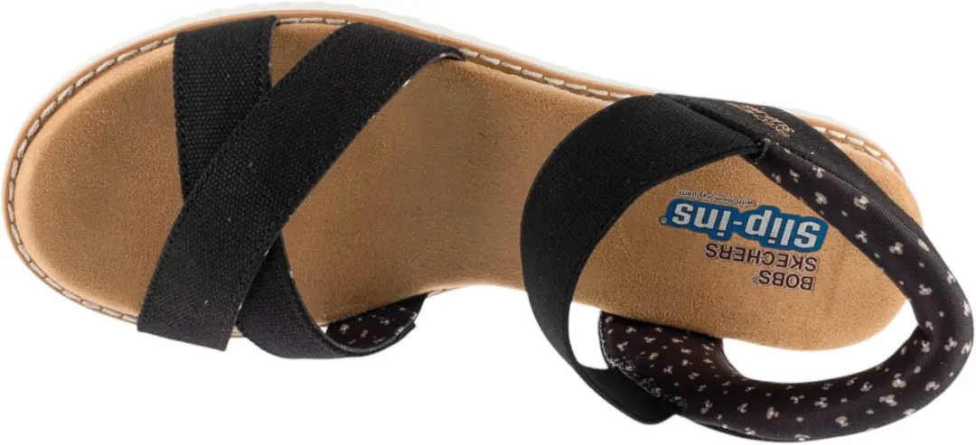 Skechers Desert Kiss-Golden Lily Sandalen 37.5 - Zwart - afbeelding 3 van 5