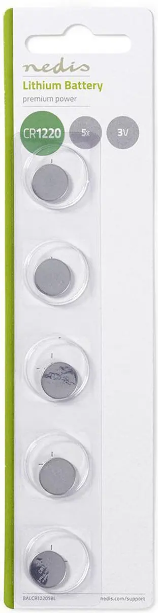 Nedis CR1220 Lithium-Knoopcelbatterij