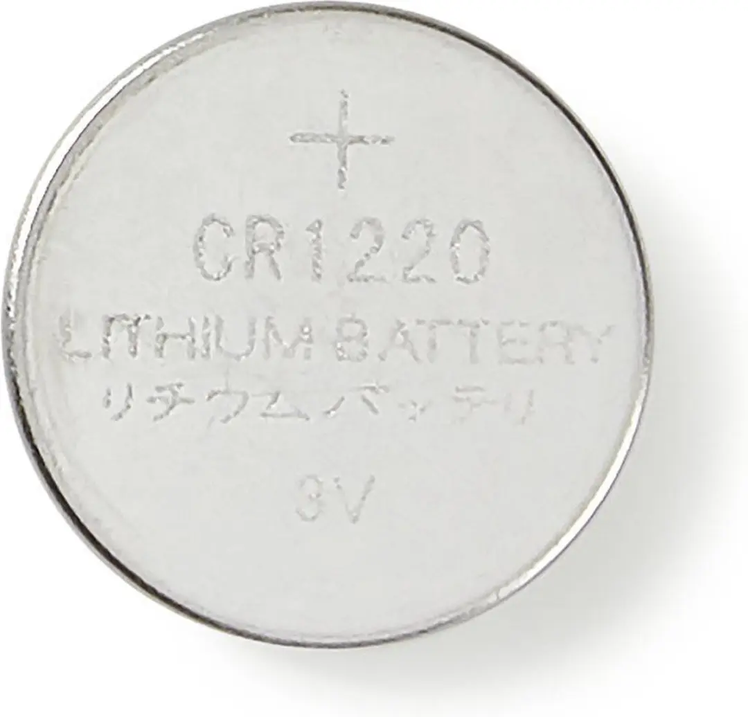 Nedis CR1220 Lithium-Knoopcelbatterij - 5 Stuks