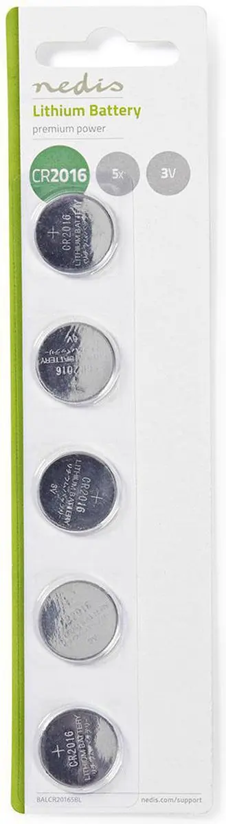 Nedis Lithium-Knoopcelbatterij CR2016