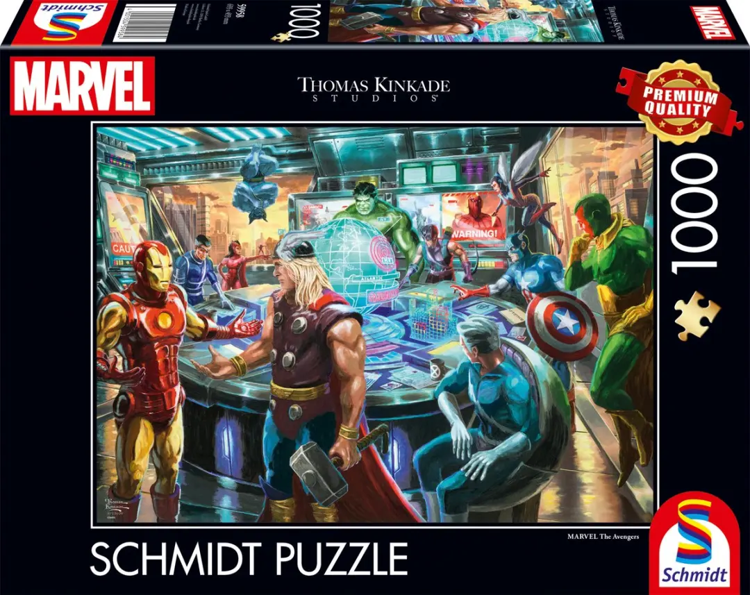 Schmidt Legpuzzel Marvel The Avengers Thomas Kinkade 1000 Stuks
