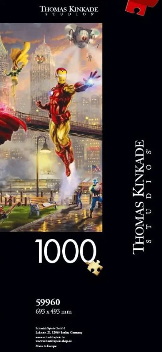 Schmidt Legpuzzel Marvel Iron Man Thomas Kinkade Studios 1000 Stuks