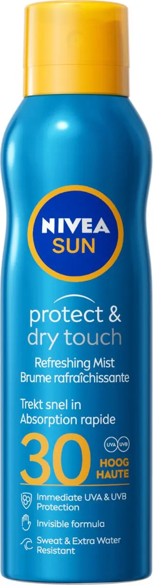 NIVEA SUN Protect & Dry Touch Vernevelende Zonnebrand Spray