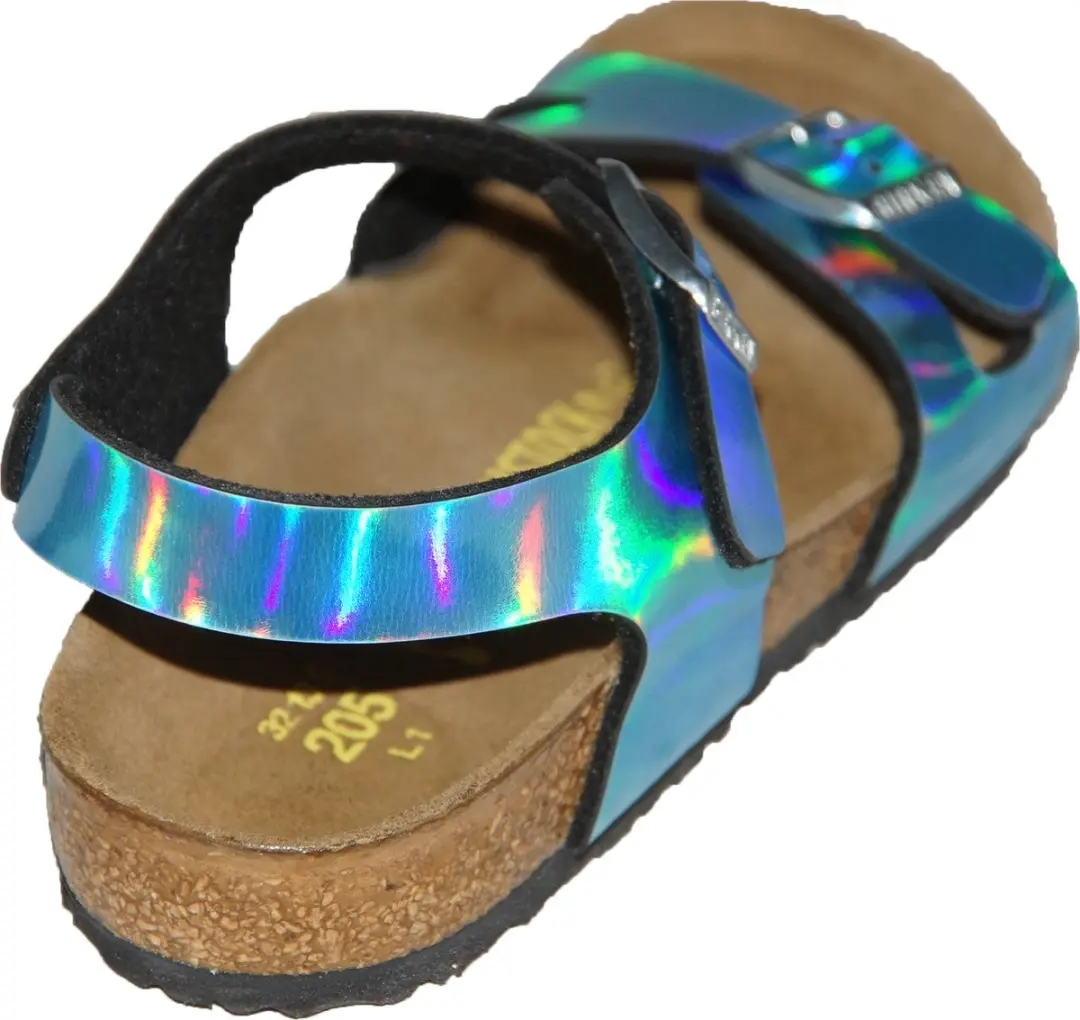 Birkenstock Rio Kinder Smal Blauwdessin - 24 - afbeelding 4 van 5