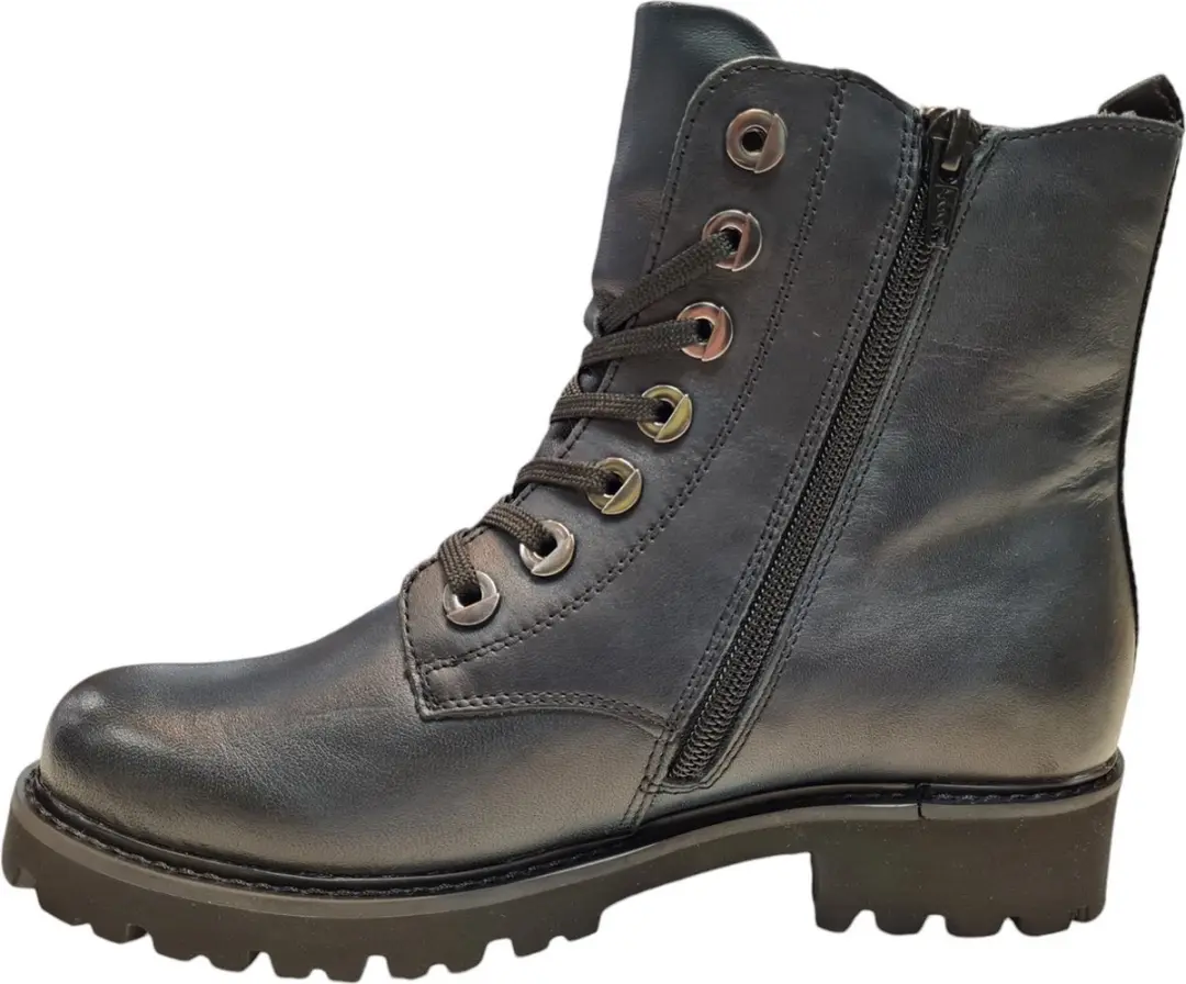 Remonte D8671 14 Dames Veterboots - Blauw 37
