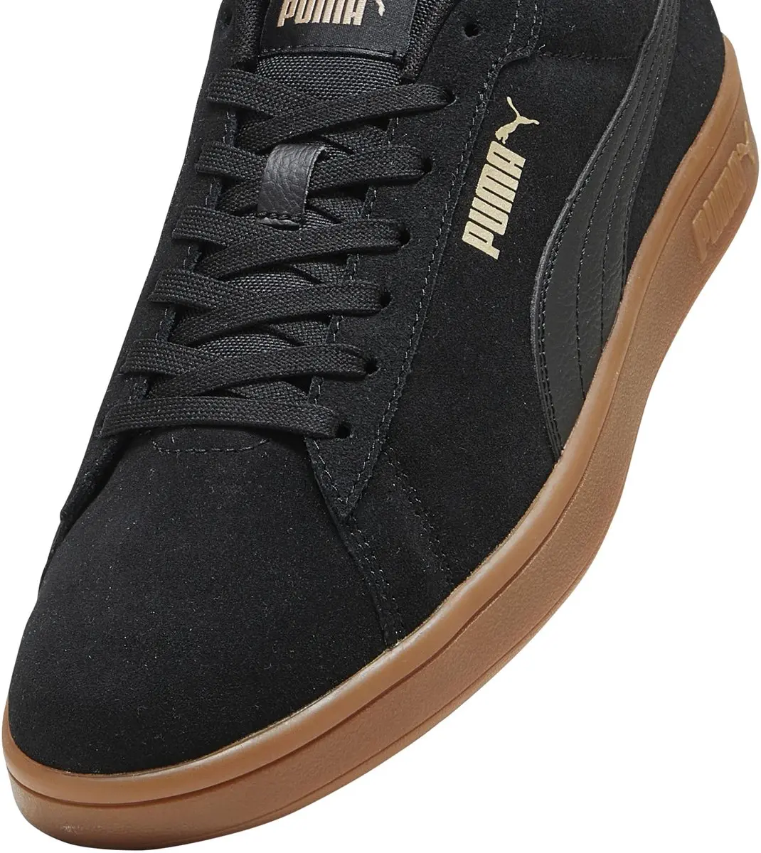PUMA Smash 3.0 Schoenen - 44 - Zwart/Goud - afbeelding 5 van 6