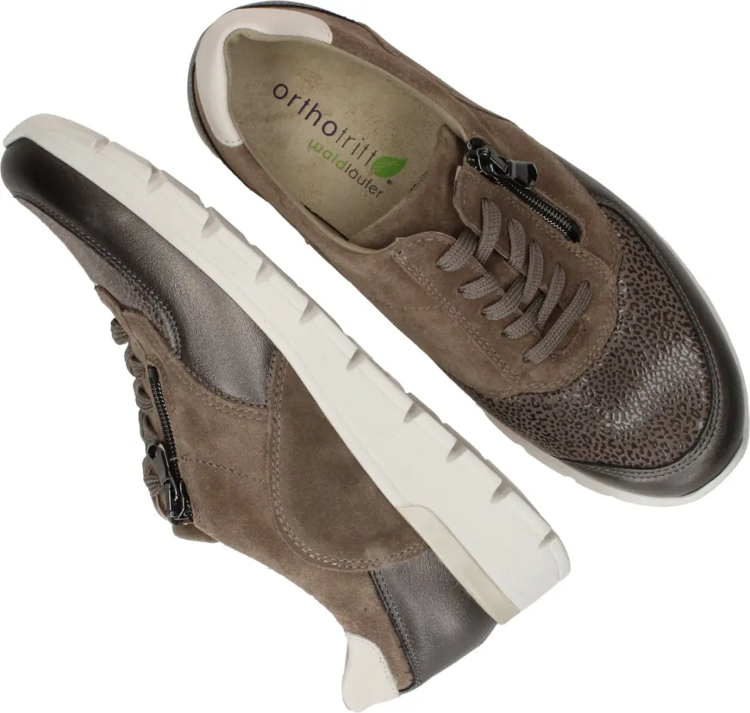 Wäldlaufer Ramona Dames Sneakers - Bruin - Maat 42 - afbeelding 3 van 6