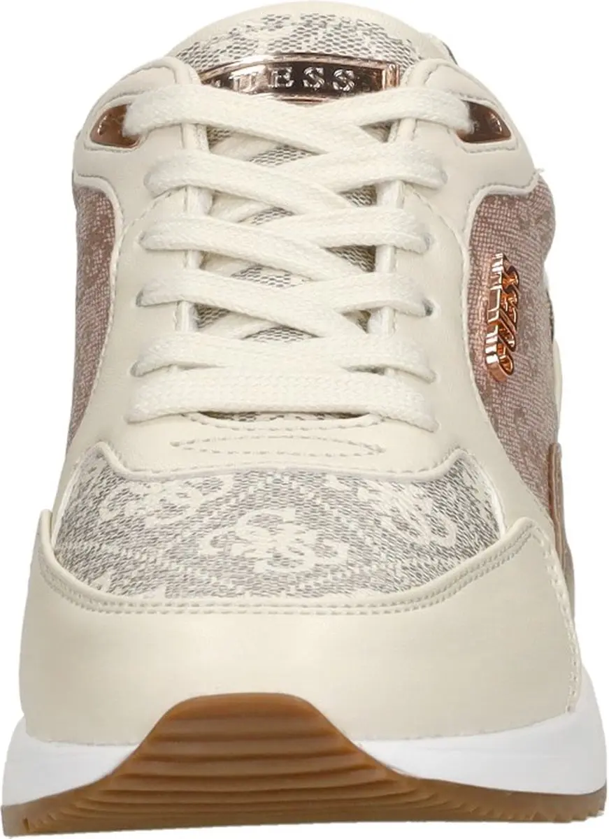 Guess Moxea12 Dames Sneakers Hoog - Mauve - Maat 36 - afbeelding 3 van 6
