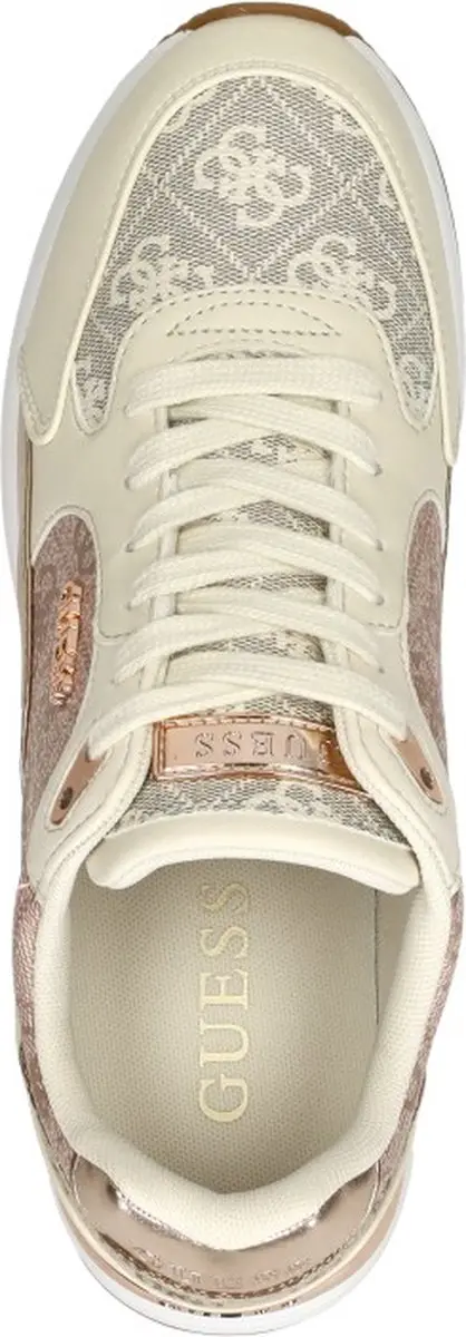 Guess Moxea12 Dames Sneakers Hoog - Mauve - Maat 36 - afbeelding 5 van 6
