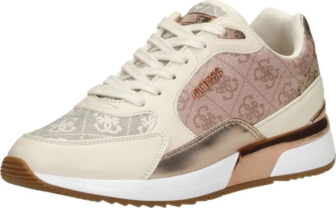 Guess Moxea12 Dames Sneakers Hoog - Mauve - Maat 36 - afbeelding 4 van 6