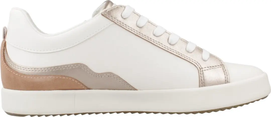 Geox Blomiee Wit-Beige Sneaker