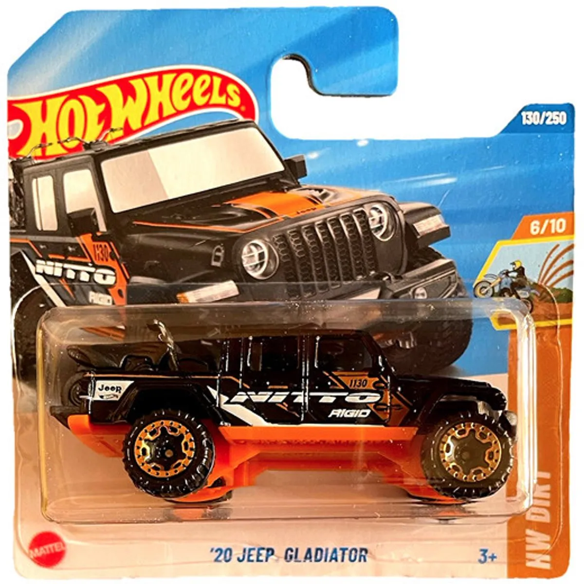 Hot Wheels Jeep Gladiator Nitto Rigio 1:64