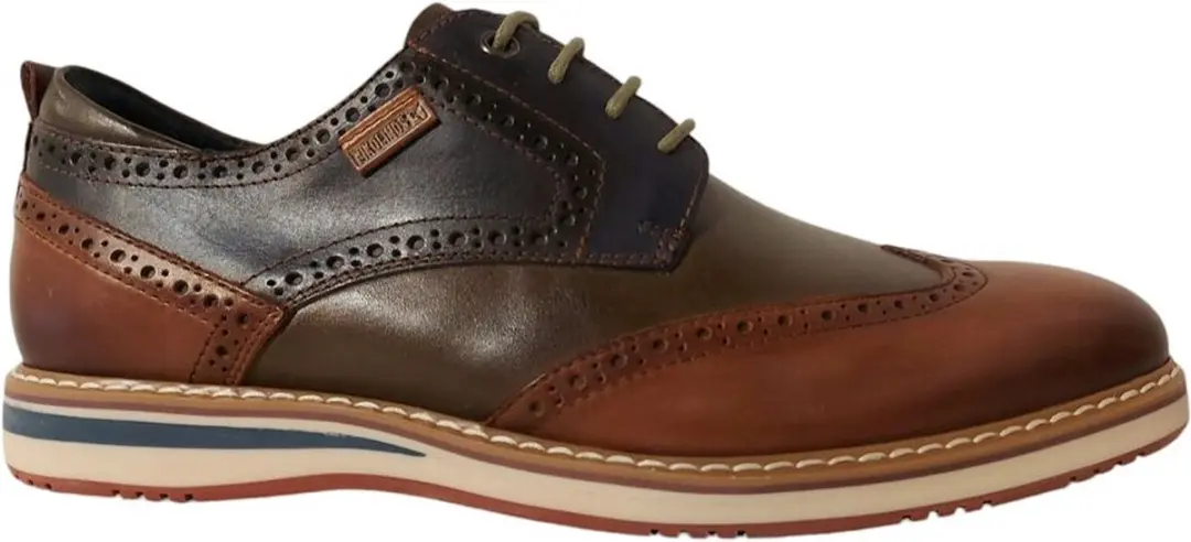 Pikolinos Veterschoen Avila M1T-4192C1 Brandy Bruin Groen Blauw