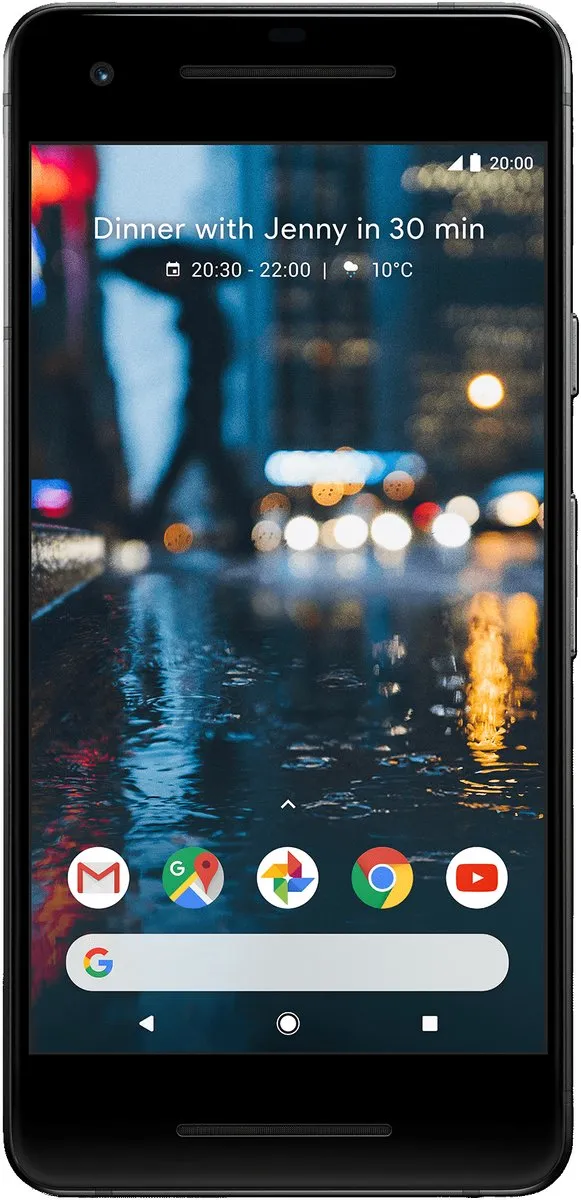 Google Pixel 2 GA00155-DE Smartphone - 64GB - Zwart