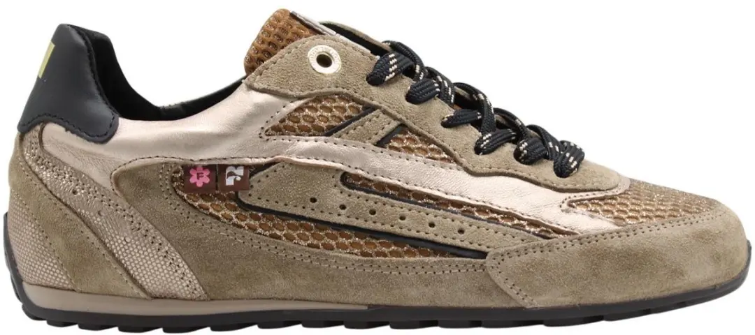 Floris van Bommel ILLVI 01.02 Lage Sneakers - Wit/Beige - 39 - afbeelding 4 van 6