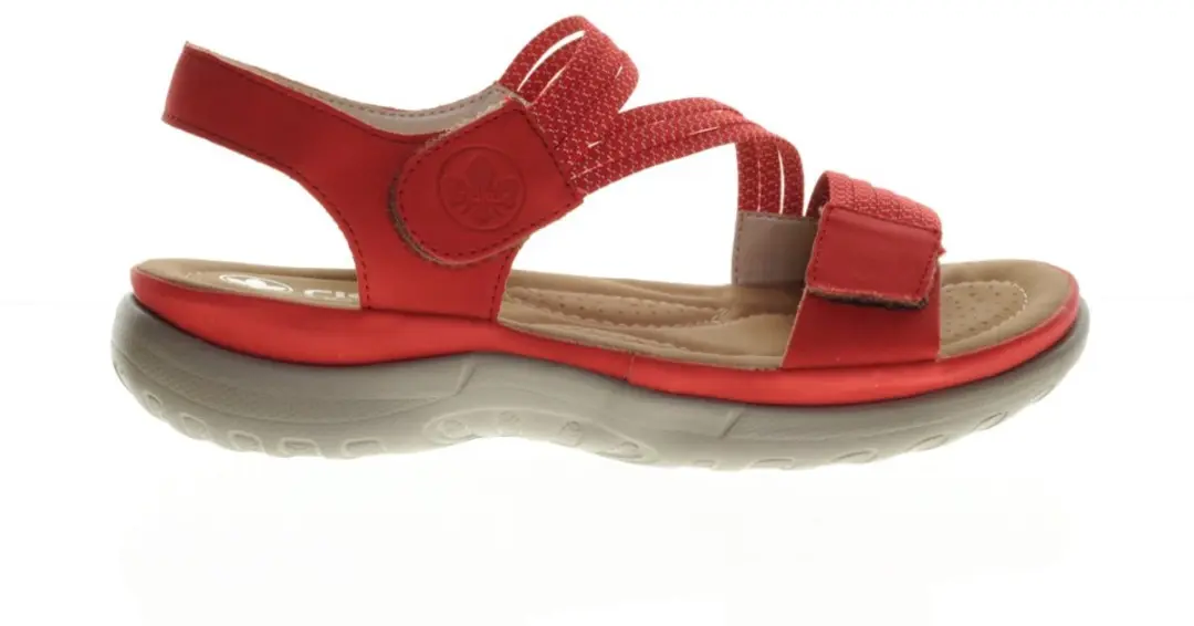 Rode Sandalen Rieker maat 40
