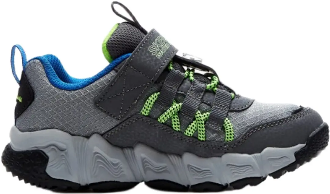 SKECHERS VELOCITREK PRO SCOUT Kindertrekking Sneakers Grijs Maat 28
