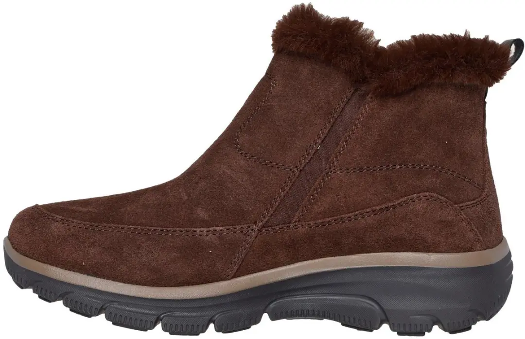 Skechers Easy Going Cool Zip Dames Stiefelette - Bruin - afbeelding 3 van 5