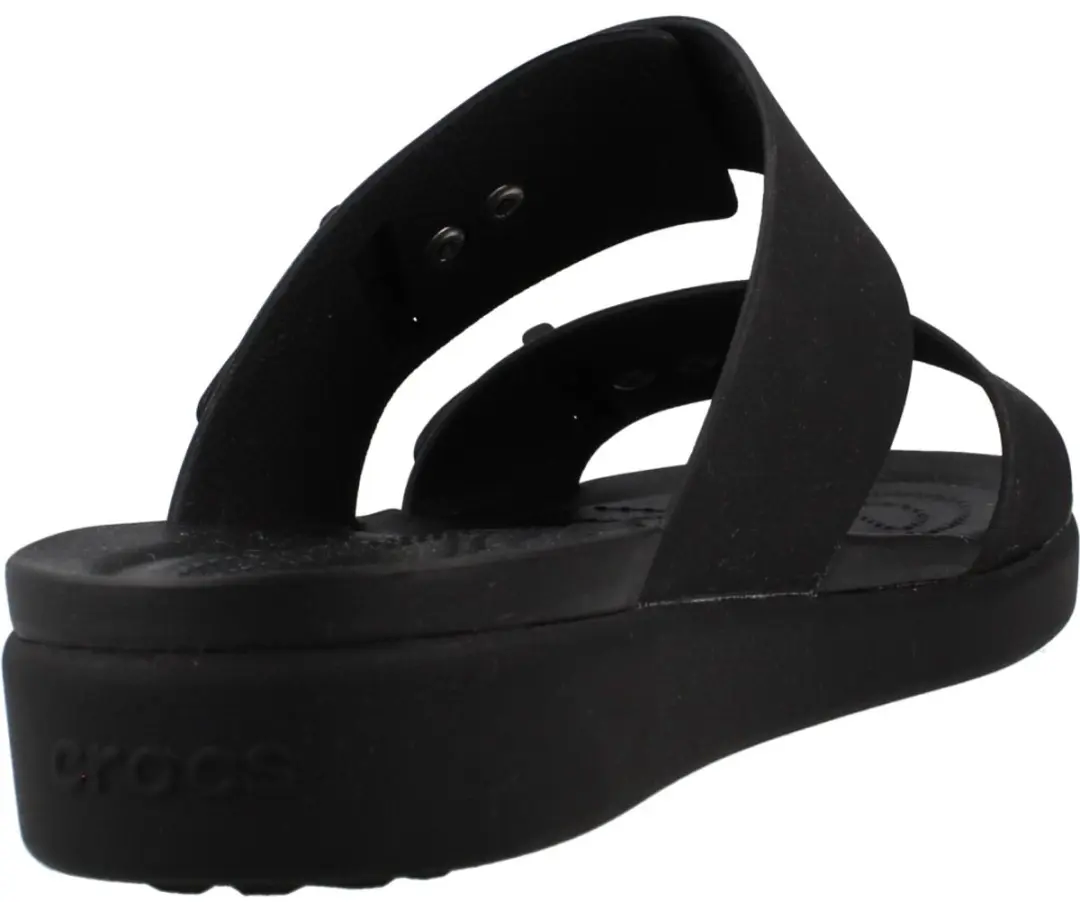 Crocs Brooklyn Buckle Low Slippers Zwart EU 41-42 Vrouw