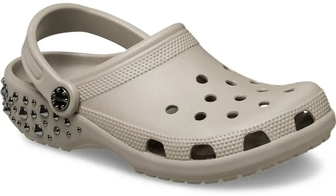 Crocs Classic Studded Klompen Beige EU 42-43