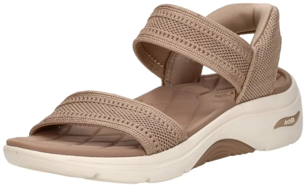 Skechers GO WALK ARCH FIT 2.0 Sandalen - Dames - 38 - Tan - afbeelding 4 van 6